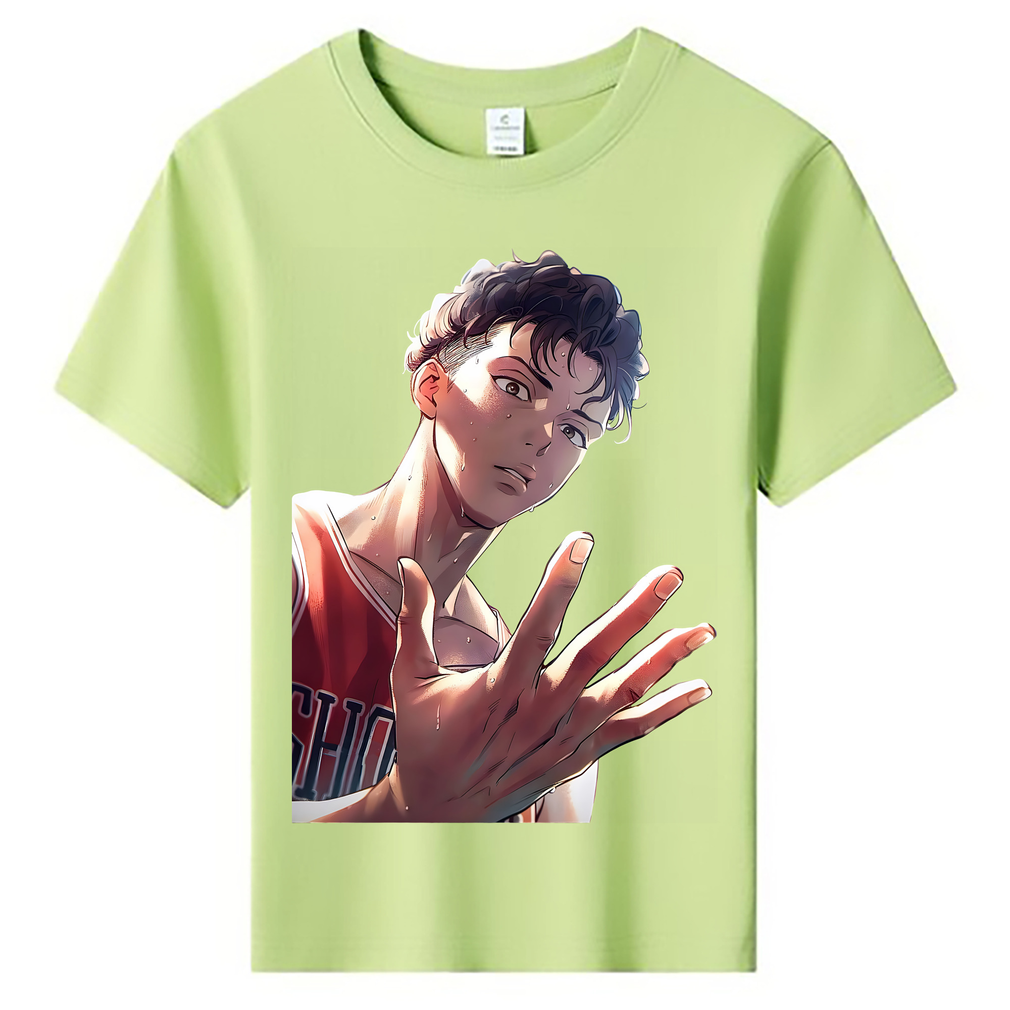 （画像用） SLAM DUNK／スラムダンク 綿100％キッズTシャツ（フロントプリント）
